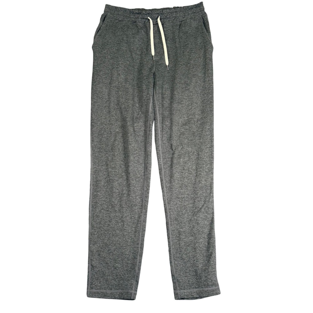 Vuori Ponto Performance Pants Mens Size L Charcoal Heather Gray V418 Joggers